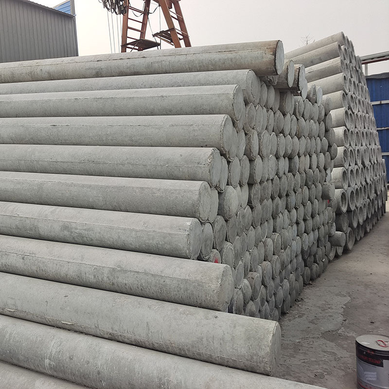 乡村通信工程水泥电线杆10米12米电力街道焊接大弯矩水泥电线杆