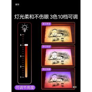 热销沙画台儿童初学者彩沙儿童沙画箱女孩男女沙画台