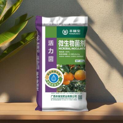微生物菌剂有机肥广西肥料厂家有效菌活2亿60%粉状