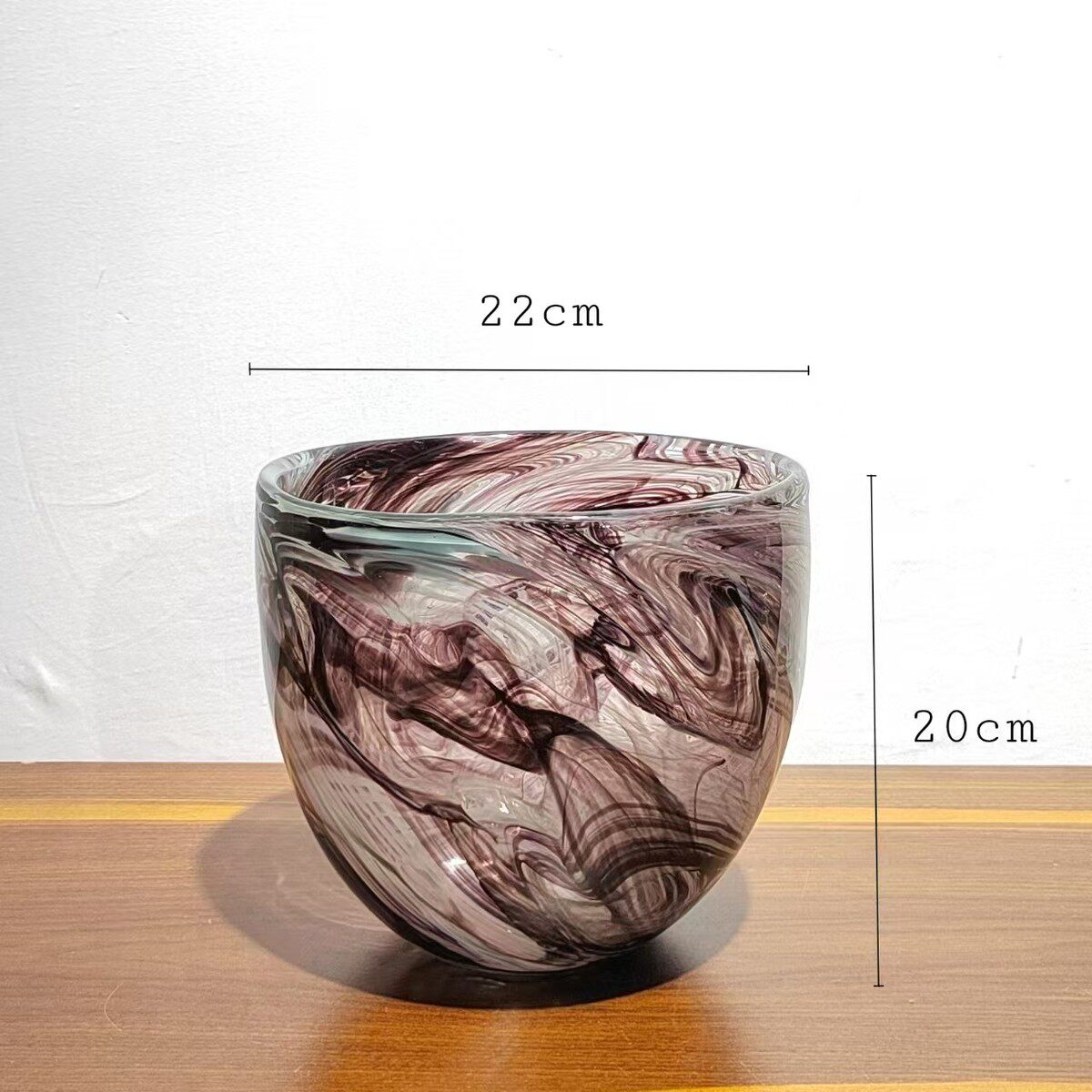 轻奢现代简约玻璃花瓶家居样板房客厅桌面三件套插花软装饰品摆件