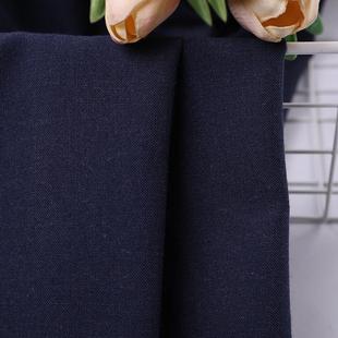 厂家tr梭织布料素色涤粘混纺织物面料现货