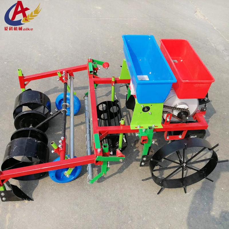 热销小型家用花生播种机手扶车配套玉米铺播机谷子高粱精膜播种机