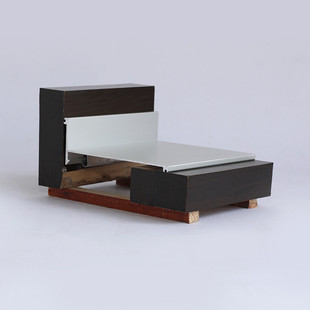 内墙转角金属i-il1防火厂家批发变形缝卡扣伸缩缝建筑屋面变形缝