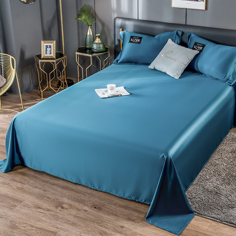 x1aw 夏季冰丝床单单件可水洗夏天家用晾单人学生宿舍感丝滑被单