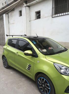 热销免打孔通用铝合金尾翼夹式两厢两厢专用spoiler