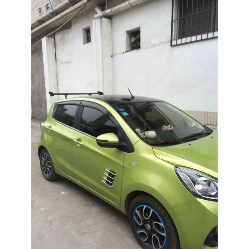 热销两厢通用专用尾翼夹式免打孔两厢铝合金spoiler