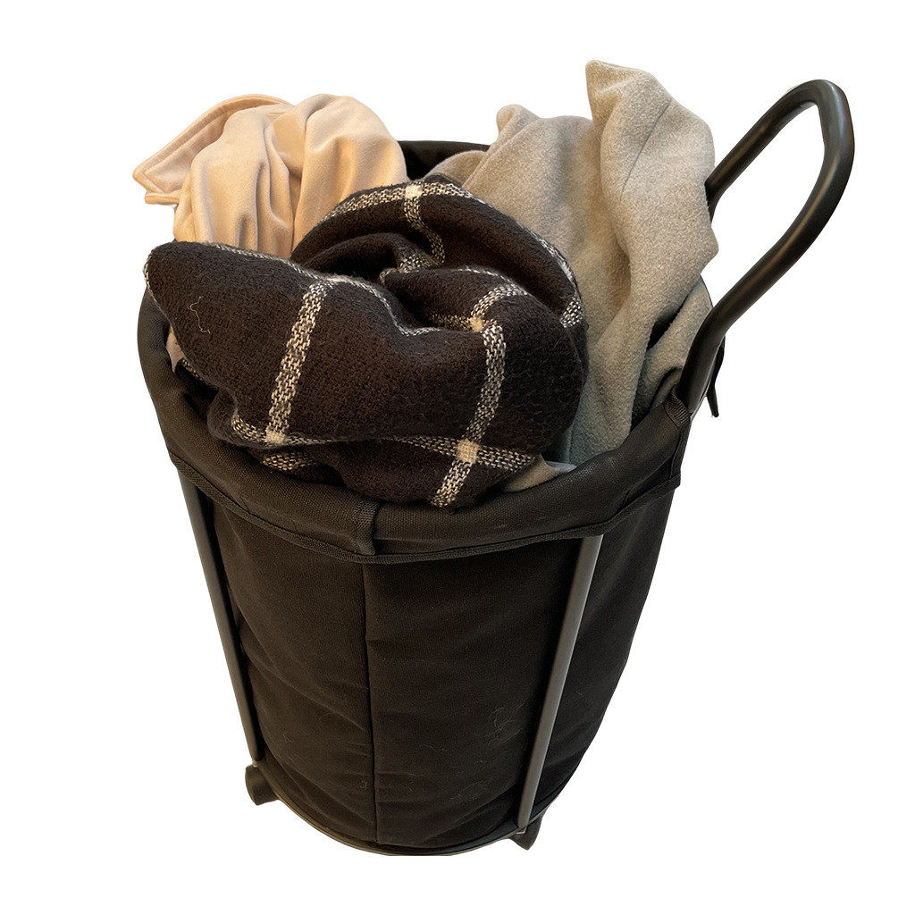 家用大容量脏衣篓脏衣服框布艺可拆卸洗衣篮脏衣篮金属大号收纳筐