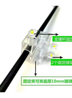 室内微景观水草植物照明小型桌面生态瓶夹灯办公桌lled摆件灯