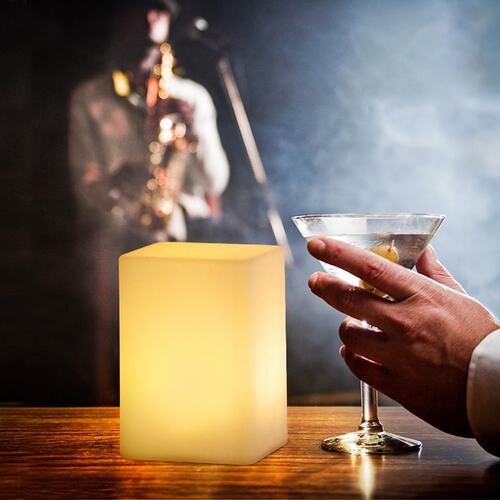 台灯酒吧桌灯方柱led清吧号码牌氛围灯卧室小夜灯七彩桌台装饰灯