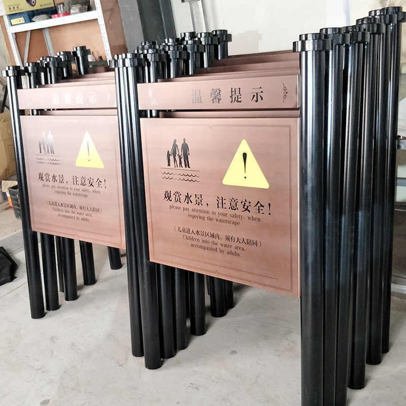 地下车库导视仿古景区导览图公园小区指示牌做旧路口指示标识牌
