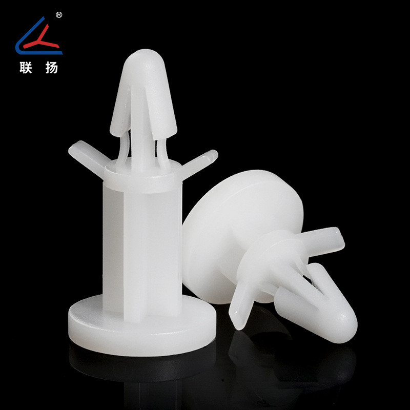 联扬 mbs单头飞机型隔离柱支撑扣式间隔柱pc板绝缘柱线路板尼龙柱