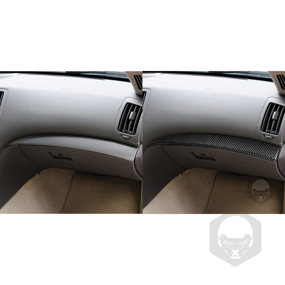 热销适用于英菲尼迪07-13款G37碳纤维内饰改装副驾驶仪表条贴纸配,汽车用品/电子/清洗/改装,汽车文化产品,淘宝优惠券,粉丝福利购,淘宝优惠卷