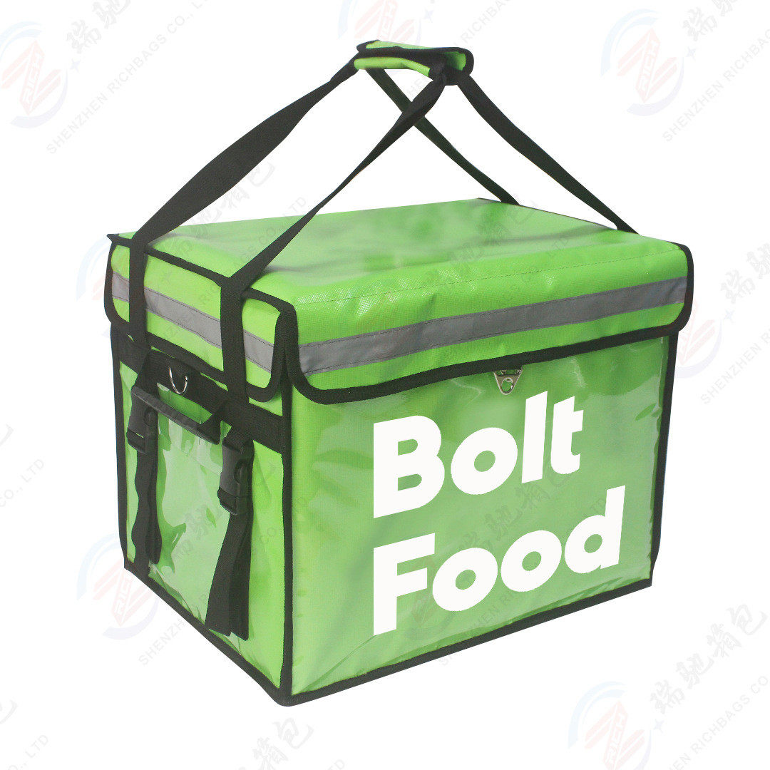 30L62L外卖保温箱车载披萨蛋糕快餐骑手配送箱外卖铝箔送餐保温包