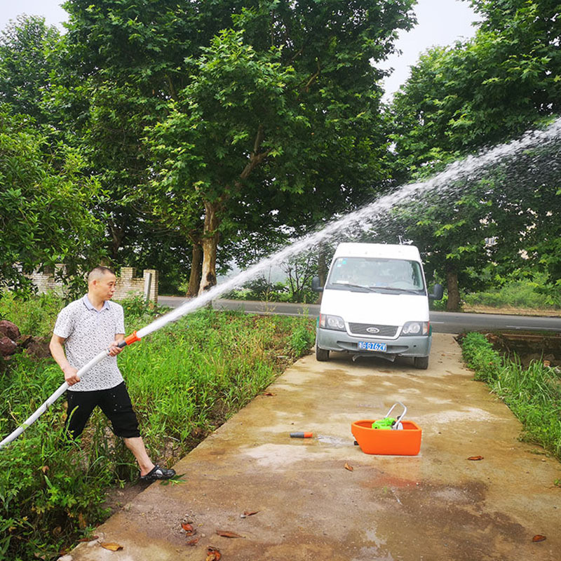 热销泵野船式喷灌机农用洒水机船式水泵喷灌机漂川离心泵种菜浇水
