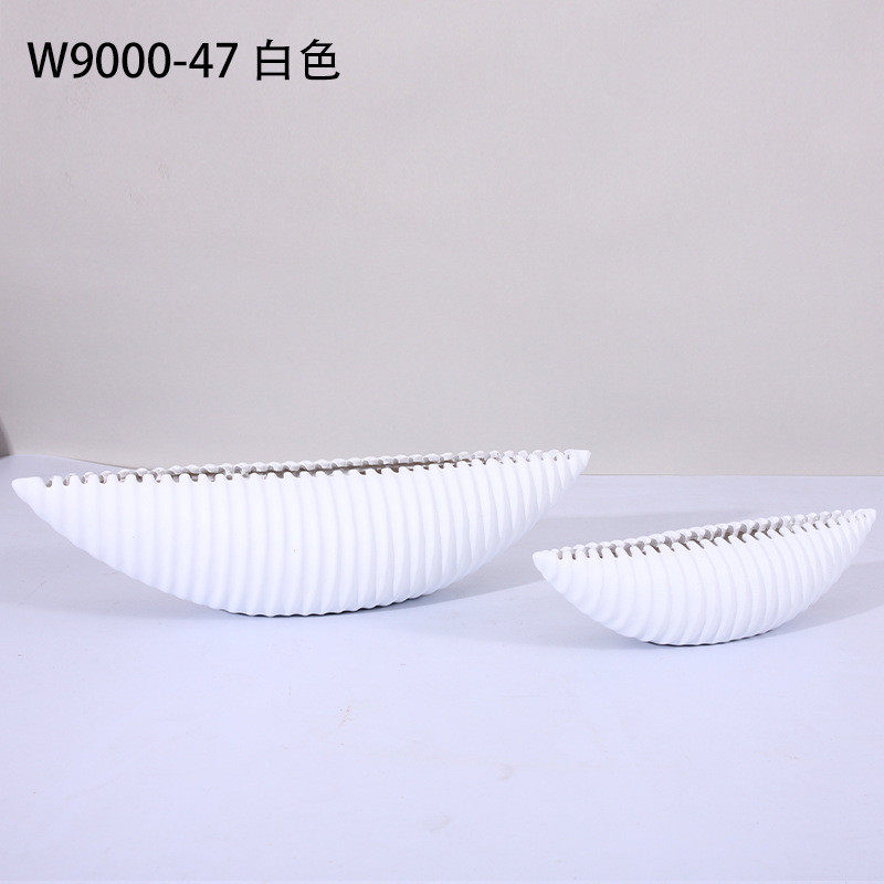 北欧现代个性极简异形创意贝壳花瓶客厅桌面树脂摆件轻奢软装饰品,家居饰品,装饰摆件,淘宝优惠券,粉丝福利购,淘宝优惠卷