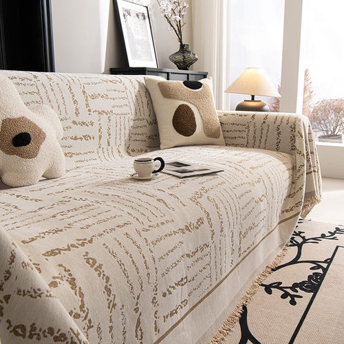 四季通用雪尼尔沙发盖布巾北欧沙发垫套罩全包万能全盖毯防尘批发