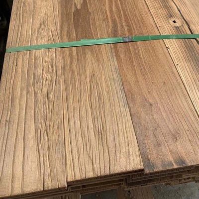 老榆木实木板风化榆木面板木桌老门板超市客栈装修货架板材