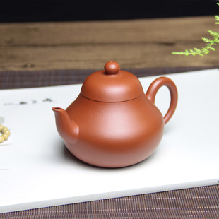 批发宜兴朱泥紫砂壶梨形壶一件起批纯手工原矿小容量家用茶壶茶具
