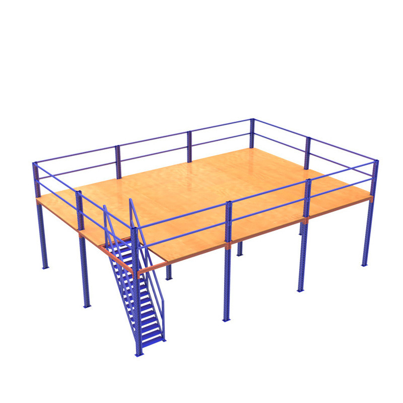 框架货架定制重型仓库办公室车间钢结构阁楼平台二层搭建仓储隔层