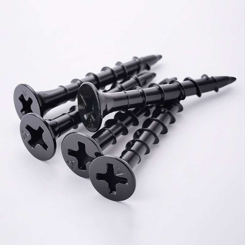 热销批发不锈钢沉头自攻螺丝镀锌快速牙木螺钉攻丝平头自十字纤维