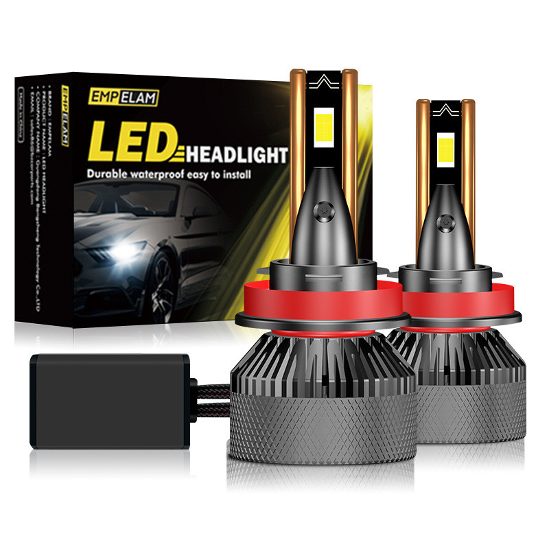 汽车大灯即插即用led车灯h4h1卡罗拉远近光大灯泡汽车led大