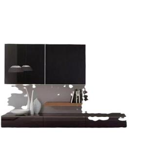 北京厂家全屋定制露水河柜体爱格板门板海蒂斯阻尼铰链电视墙柜