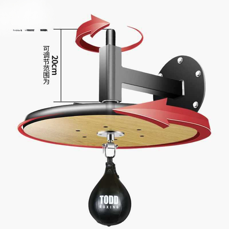 热销练拳击速度球悬挂式梨球架家用反应球专业用搏击球爆发力训练