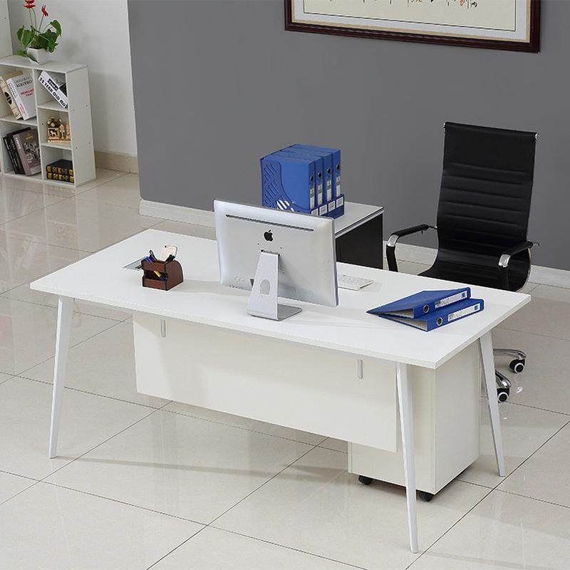 新款简约时尚办公桌 经理主管桌 单人位职员办公桌椅组合办公家具