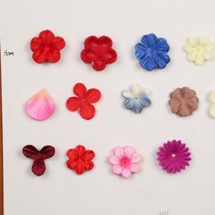 厂家花绢仿真花瓣花片布批发布花瓣工艺品diy材料辅料来样生产