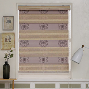 办公室浴室柔纱帘卧室客厅百叶窗帘成品窗帘遮光