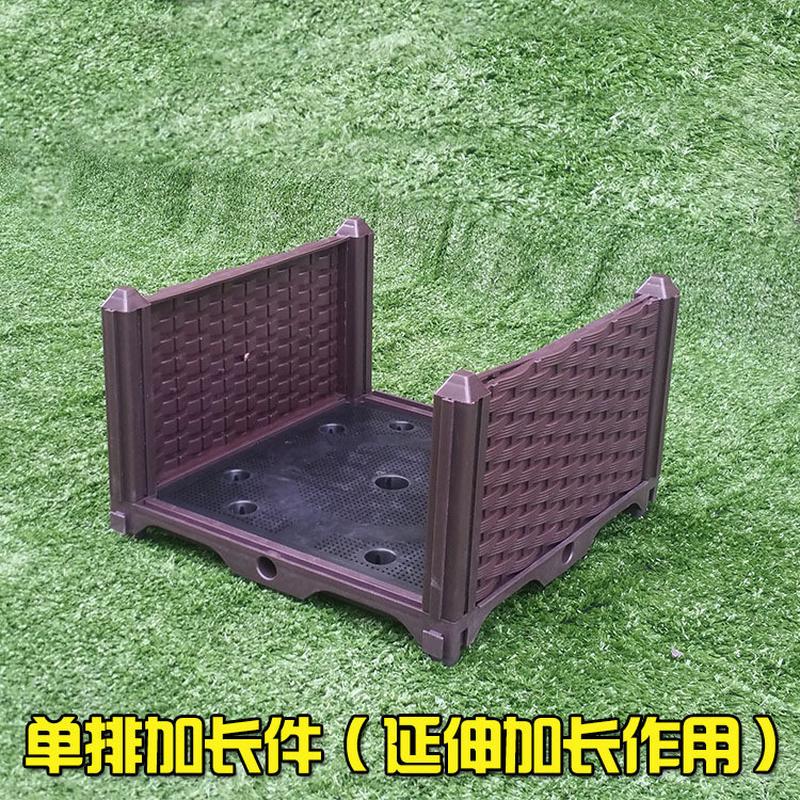 代阳台种菜盆家庭特大塑料花盆花槽蔬菜种植箱长方形设备包邮