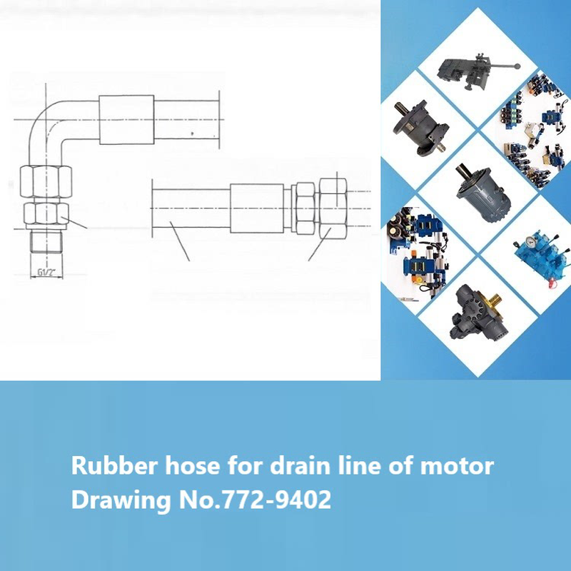 DrawingNo.772-9402Rubberhose液压管件排水管道