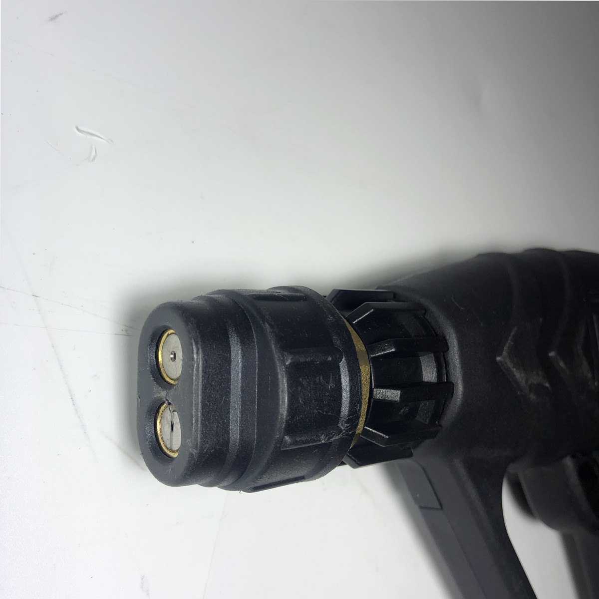 原装黑猫380C清洗机水枪头洗车高压短枪全铜高压刷车枪扇形喷枪头