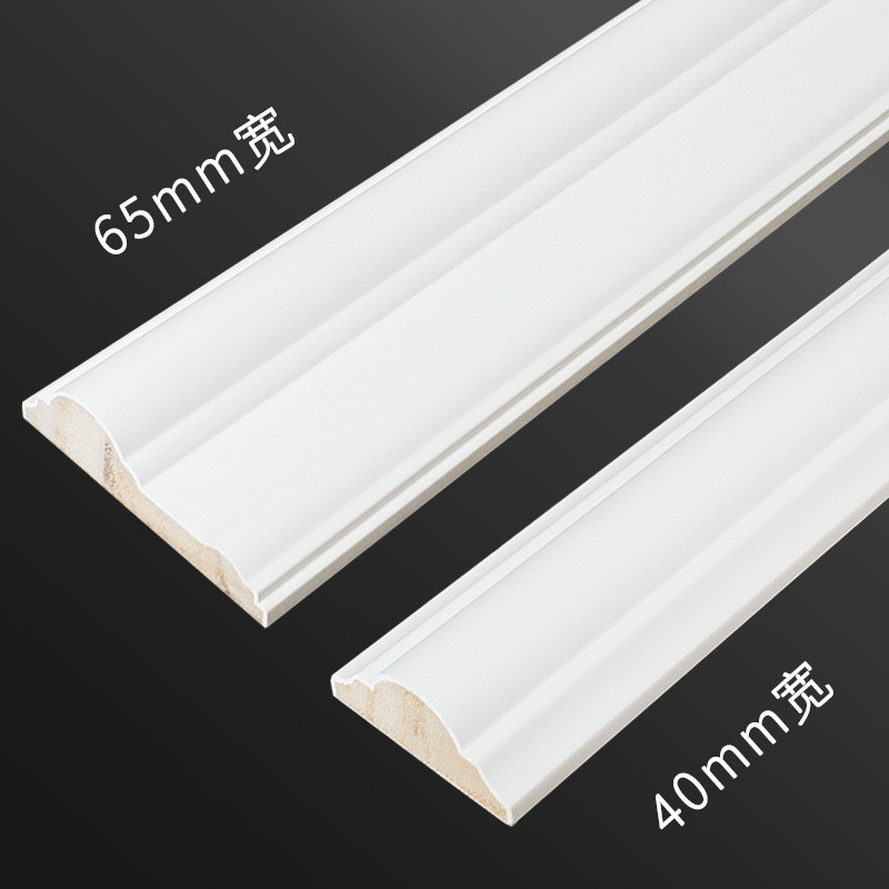 沃造型实木线条装饰客厅电视背景墙边框吊顶欣木条门框线非石膏线