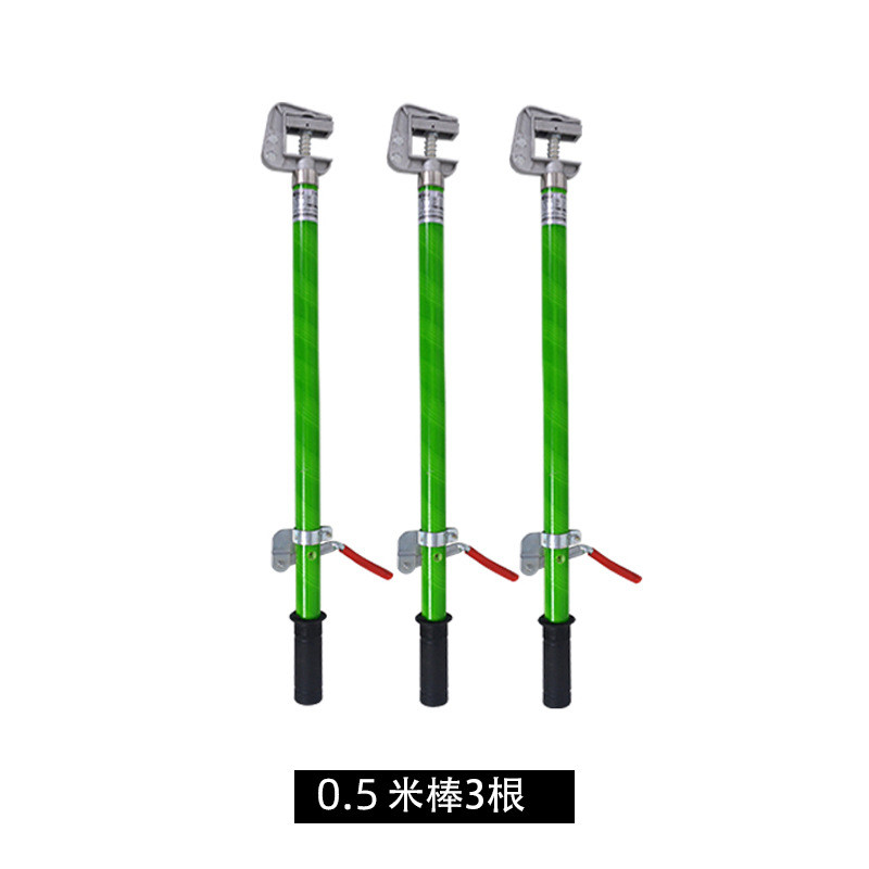 10kv接地户内配电房母排用短路接地线手握接地线棒35kv接地铜线