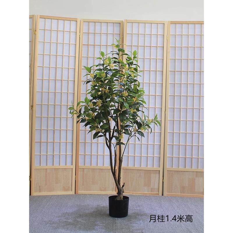 桂花树仿真绿植客厅民宿餐饮酒店铺大型落地装饰假树高端月桂盆栽