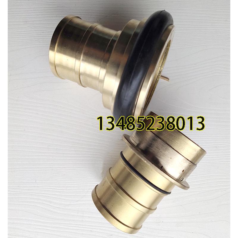 船用消防铜水枪 町野接头 接扣水雾两用日标日式町野式40 50 65