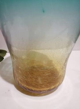 厂家直销轻奢玻璃花瓶高级感客厅插花花艺摆件批餐桌装饰现代简约