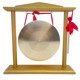 铜锣多种铜锣开业庆典规格带架铜锣家居摆设木铜锣架