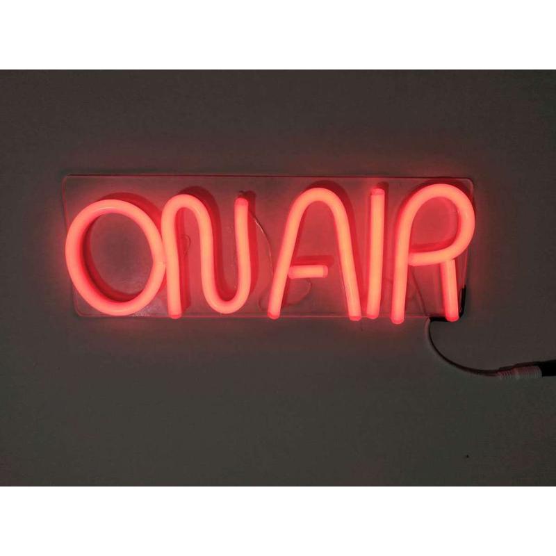 led软管复古酒吧霓虹灯字母发光管牌广告牌40*10cm竖立open店名