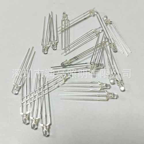 f3红绿双色编带共雾状共阳阴透明高亮led发光二极管指示灯珠品质