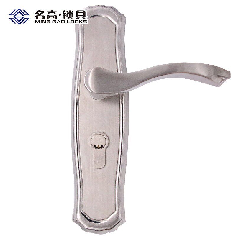 执手机械中式门锁纯铜房门执手锁室内分体插芯锁厂家直销