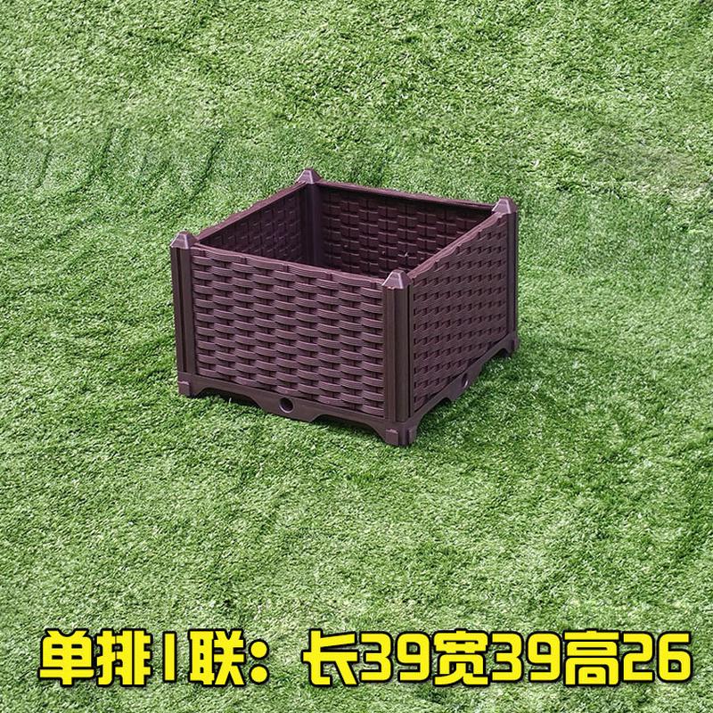 代阳台种菜盆家庭特大塑料花盆包邮蔬菜种植箱花槽设备长方形