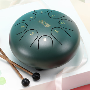 新品上市莲花牌儿童空灵鼓6寸空色鼓幼儿园用【1:1配鼓棒】