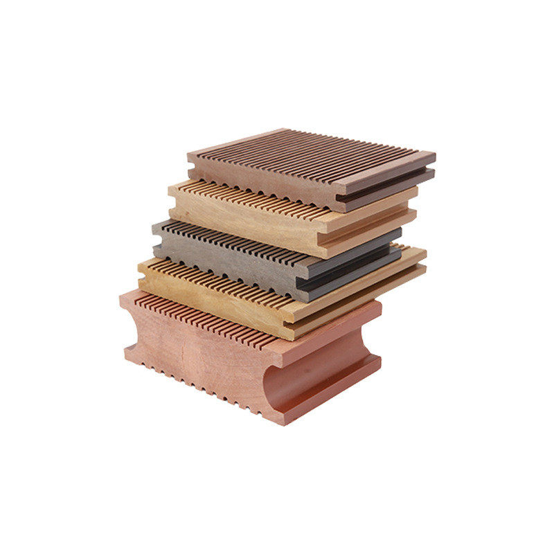 木塑装饰板外墙板庭院立柱花园围栏户外防水露台坐凳实心塑木地板