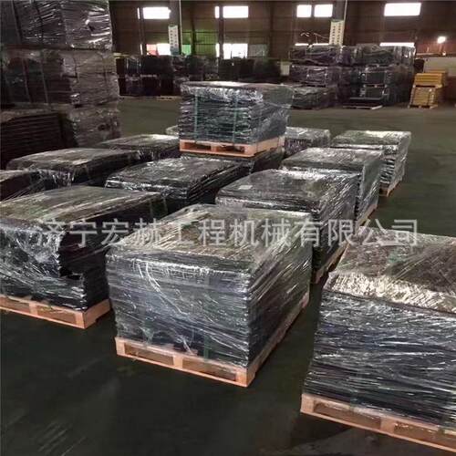 热销钩机板dh220-9dh215-9挖掘机履带链条总成涨紧弹簧引导轮支架