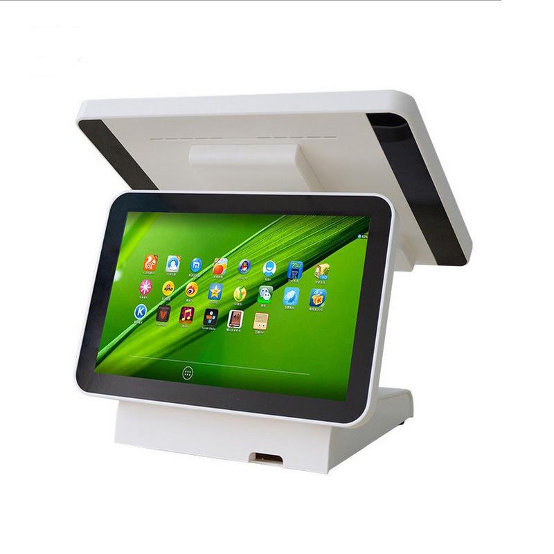 触双人脸识别人证合一一体机酒店11.6寸15.6寸安卓双屏访客一体机