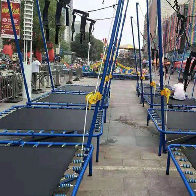 热销儿童蹦极床跳跳床户外蹦蹦床蹦极跳床弹跳床加粗弹力绳弹簧床