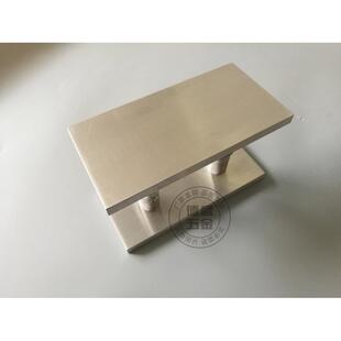 方形黑白工业风玻璃门拉手大门拉手现代简约实木门店推拉门把手色