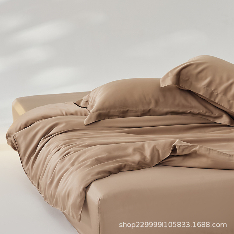 夏季100莱支赛尔天丝床笠罩榻榻米单件120x135x190x150x200x220cm